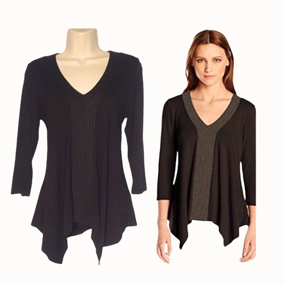 Adrianna Papell Tops - Adrianna Papell Embroidered Tunic Top - Size: M